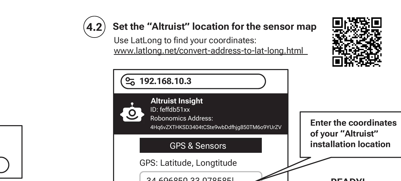 GPS configuration