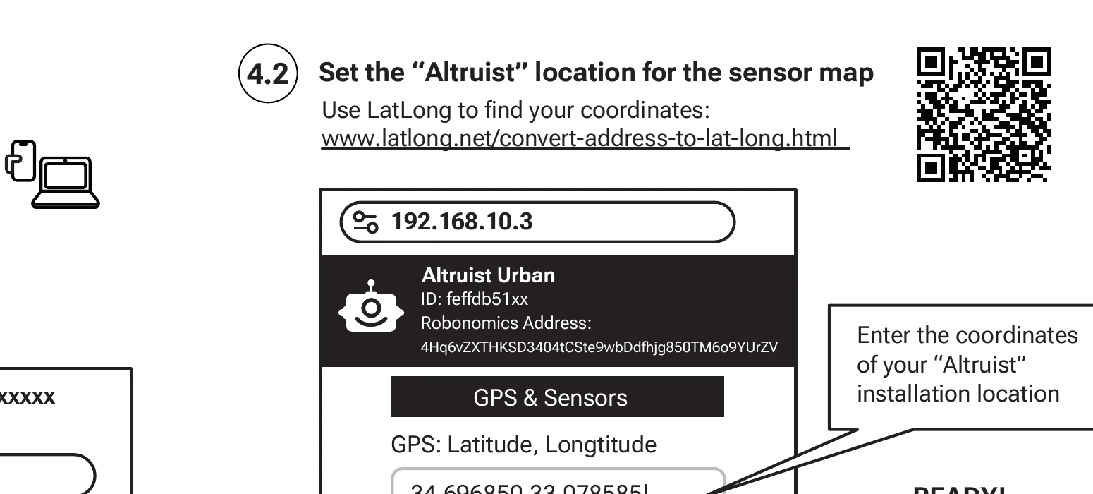 GPS configuration